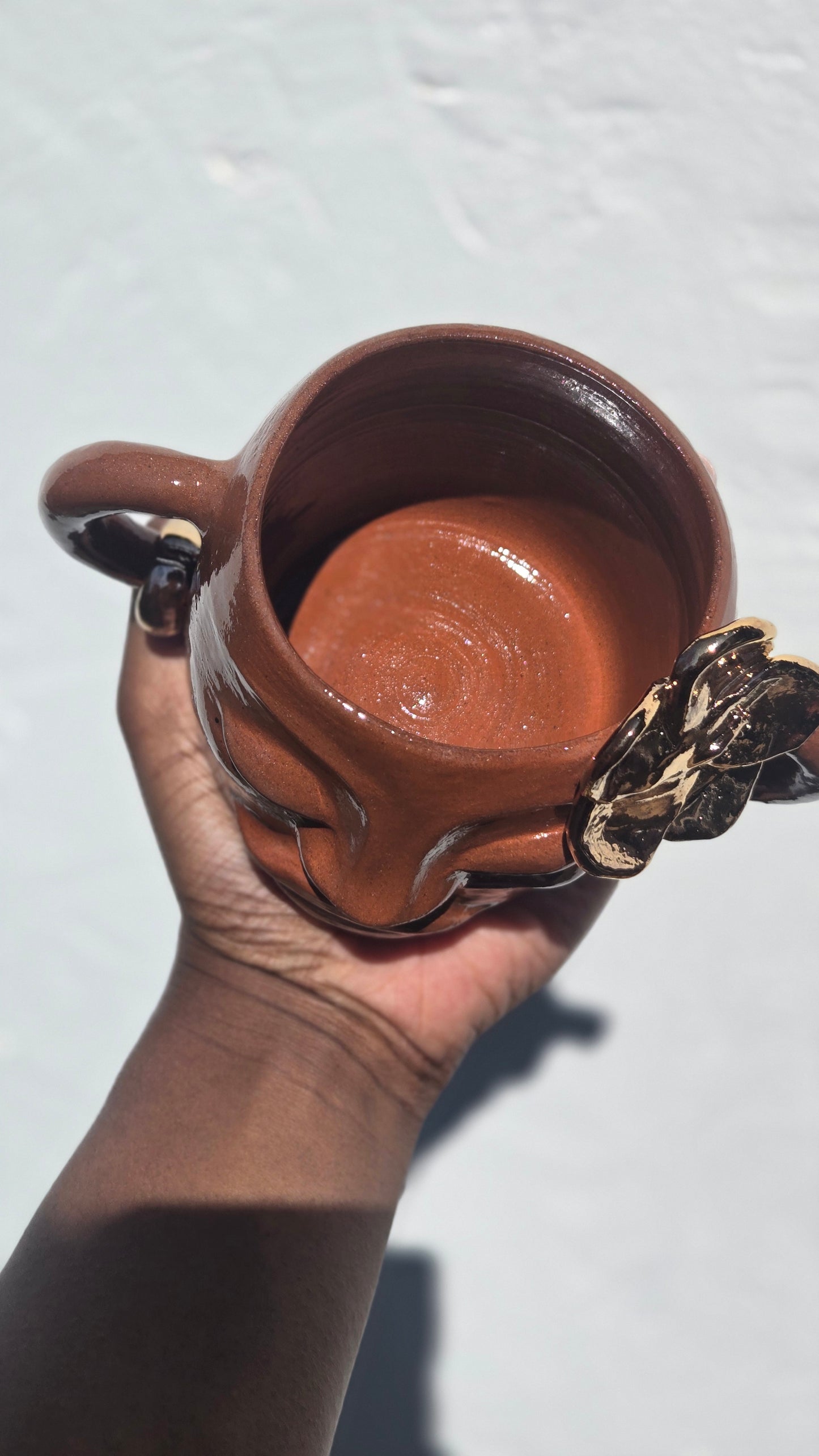 Sweet Dream Hibiscus Mug - Terracotta