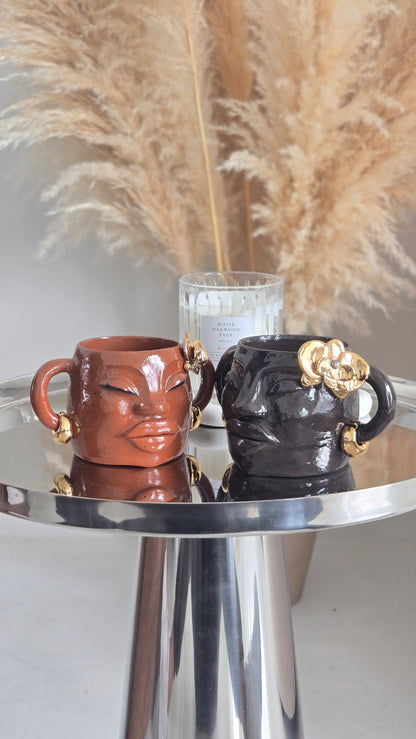 Sweet Dream Orchid Mug - Midnight