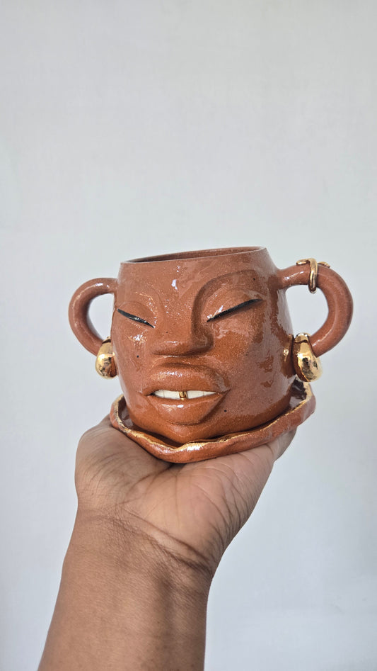 Sweet Dream Mug Set - Terracotta