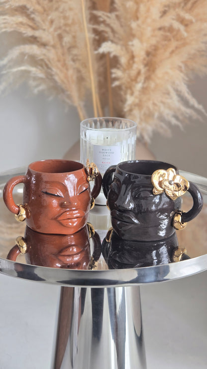 Sweet Dream Orchid Mug - Terracotta