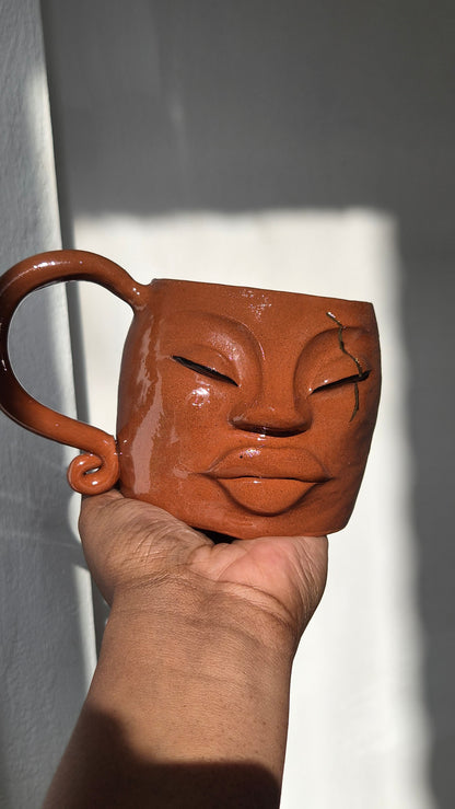 Scar Mug - Terracotta
