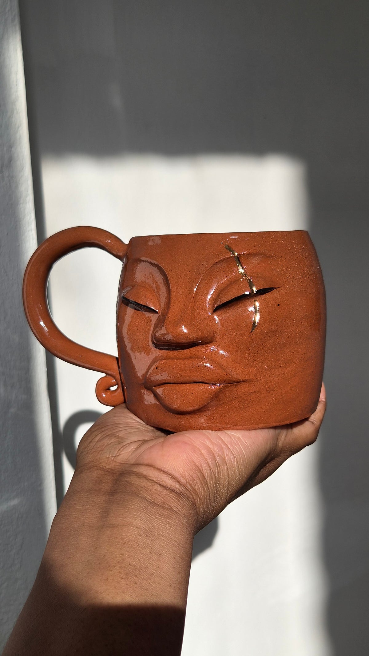 Scar Mug - Terracotta