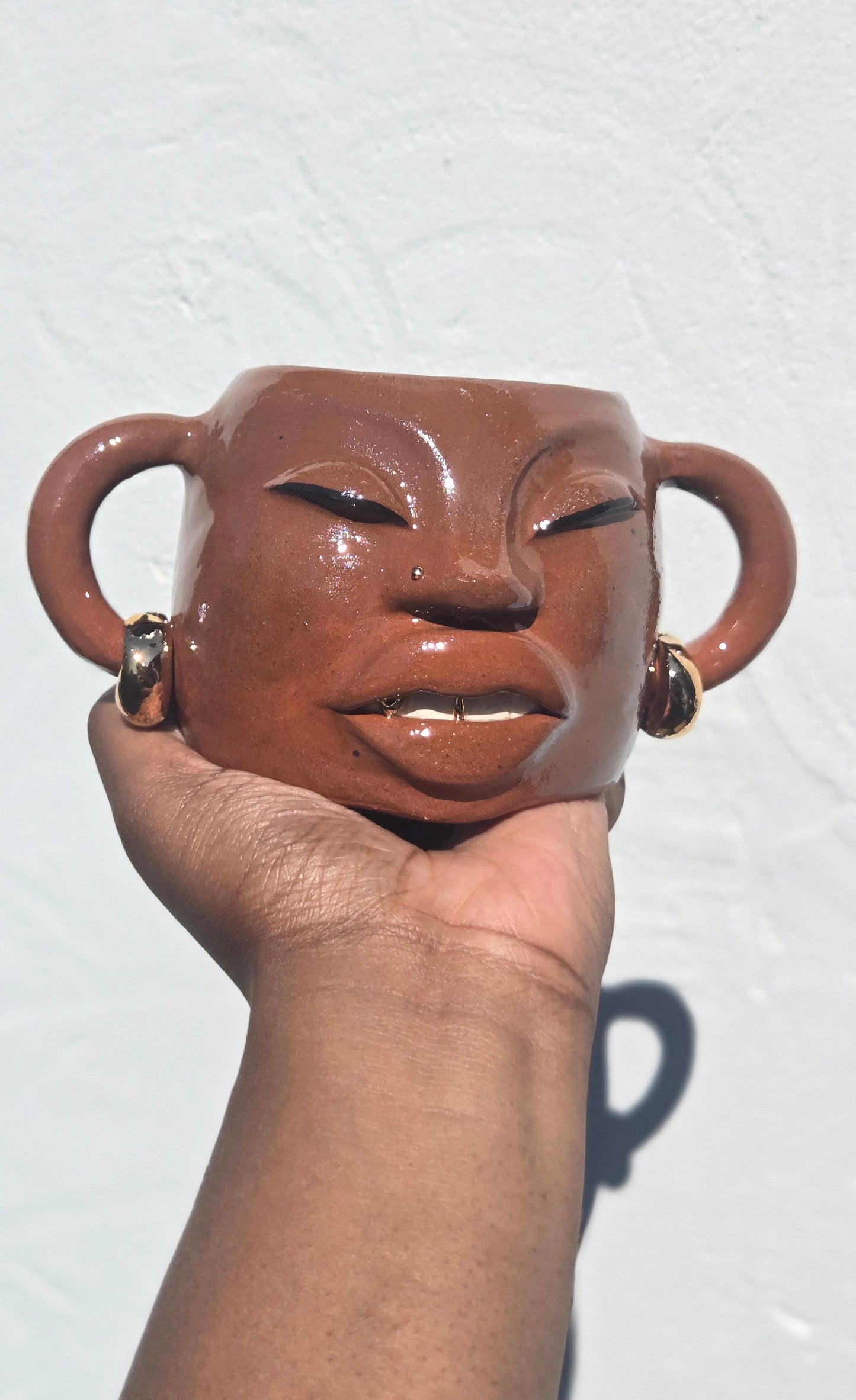 Queen Mug Set - Terracotta