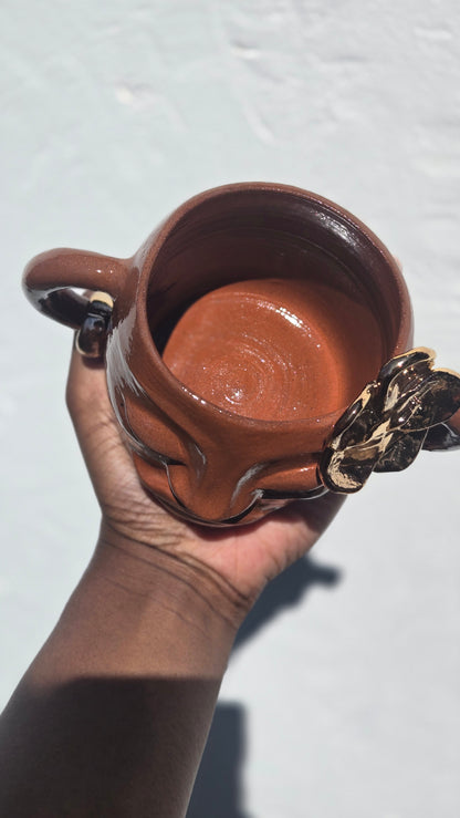 Sweet Dream Hibiscus Mug - Terracotta