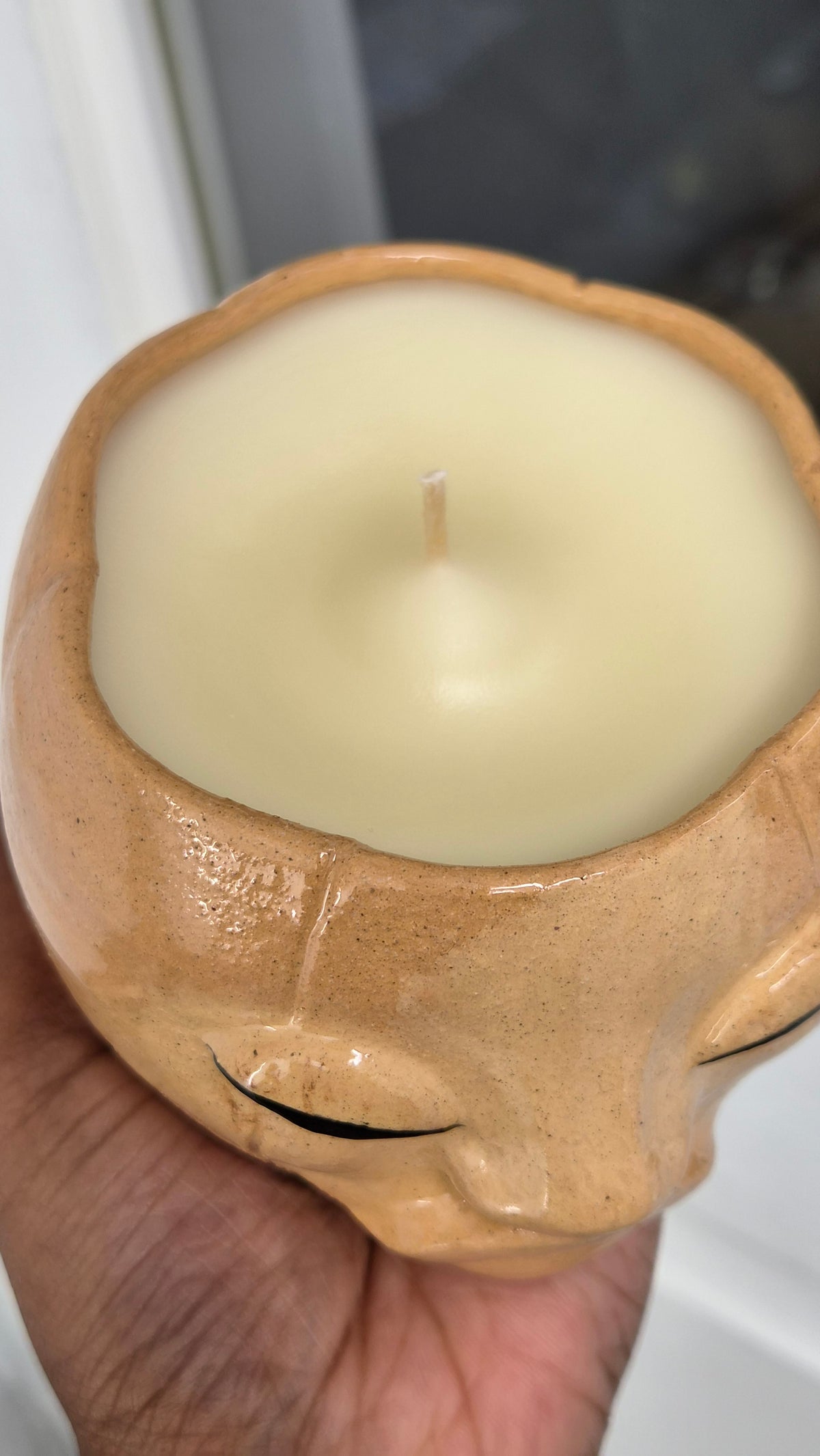 Pumpkin Face Candle - Vanilla