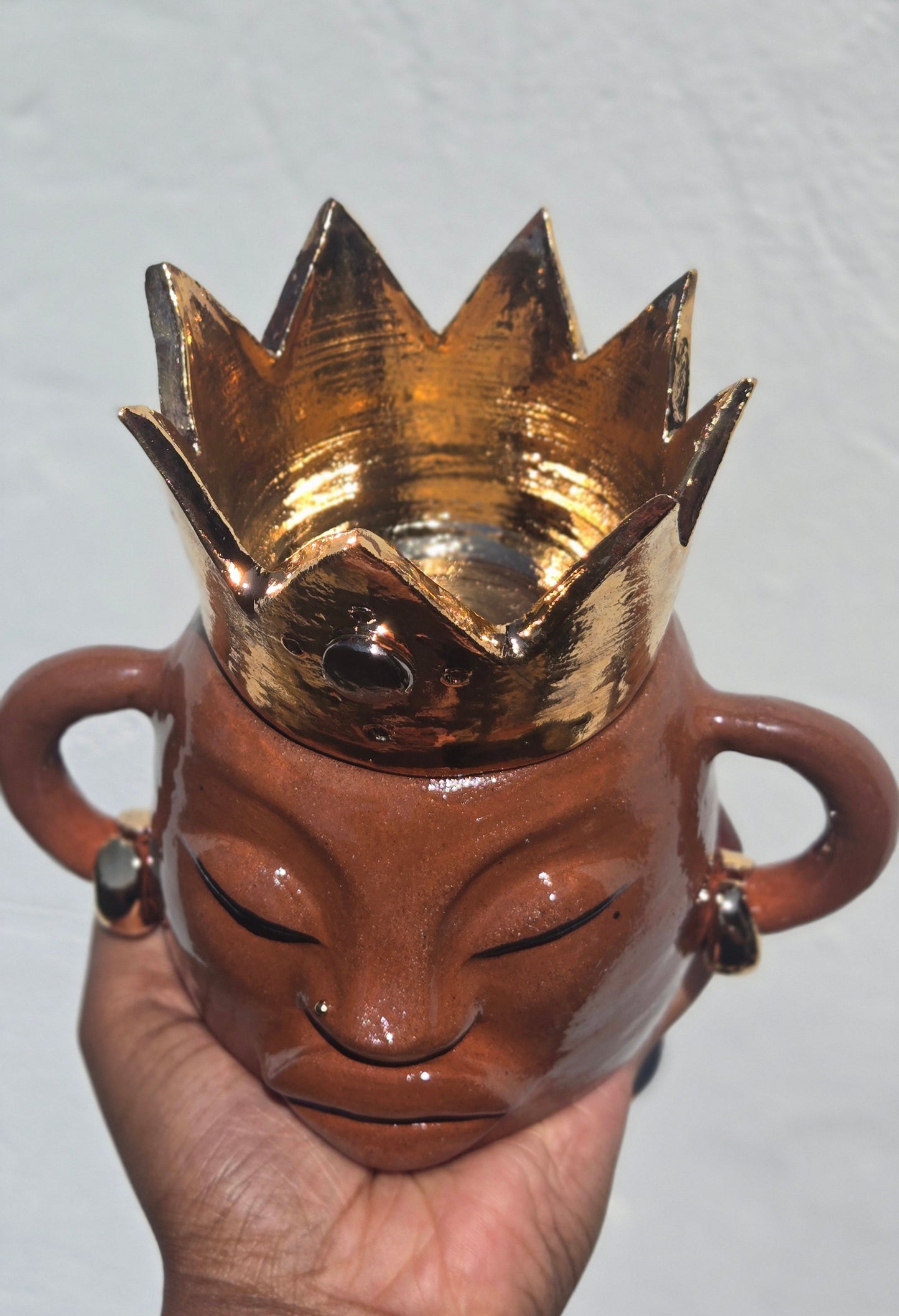 Queen Mug Set - Terracotta