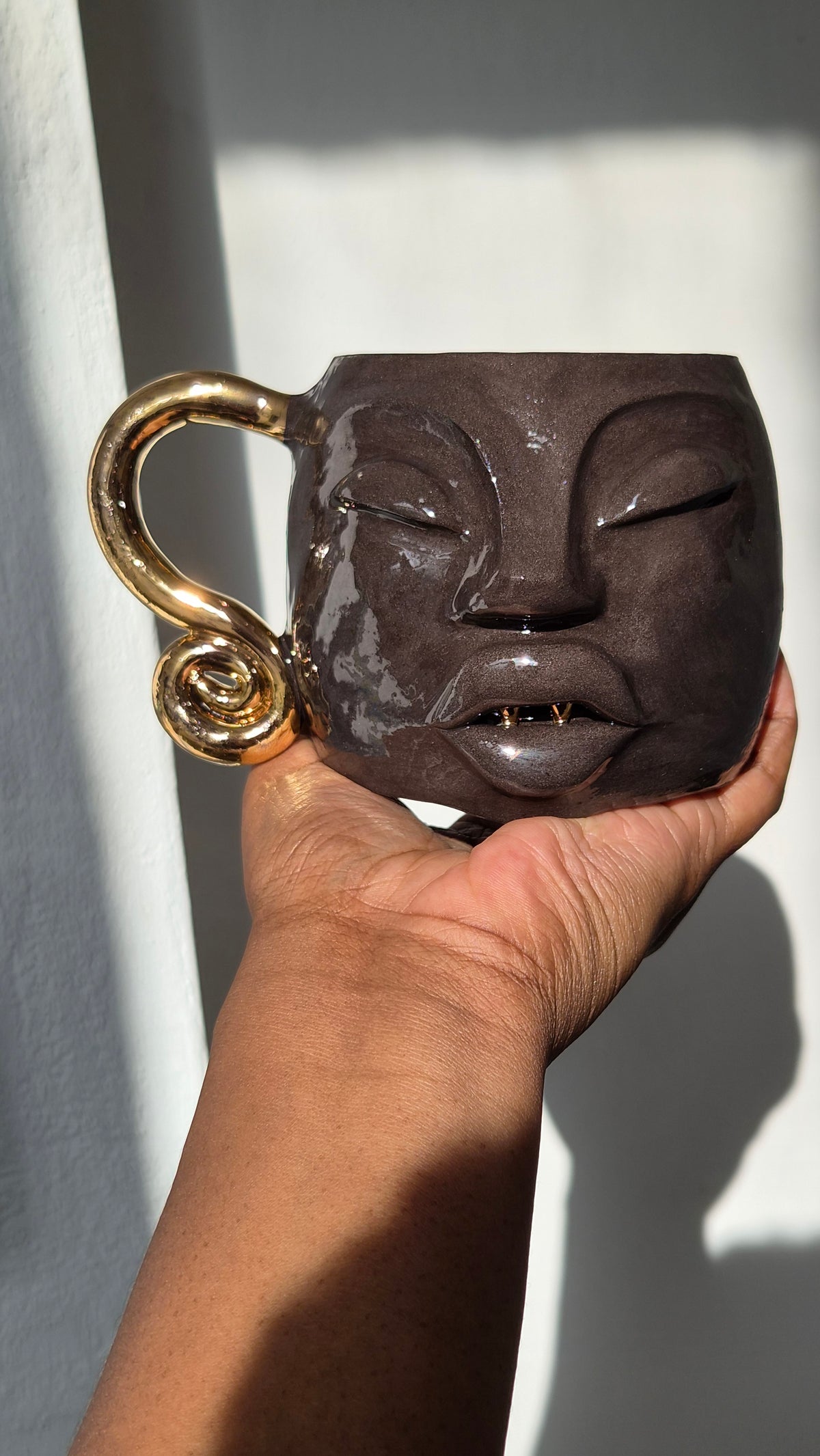 Gilded Ghoul Mug - Midnight