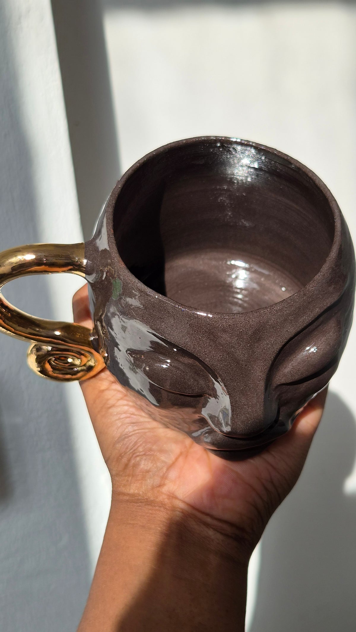 Gilded Ghoul Mug - Midnight