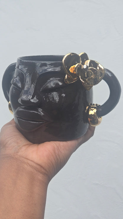 Sweet Dream Orchid Mug - Midnight